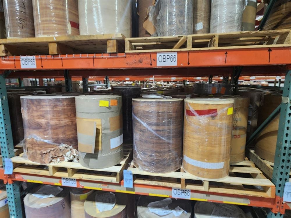 Wood Color Decor Paper Rolls - Unfinished Assorted Stock