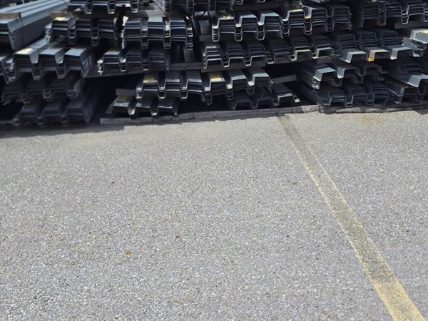 3in N Deck Galvanized Roofing Sheet, 20 GA, - 200 Tons