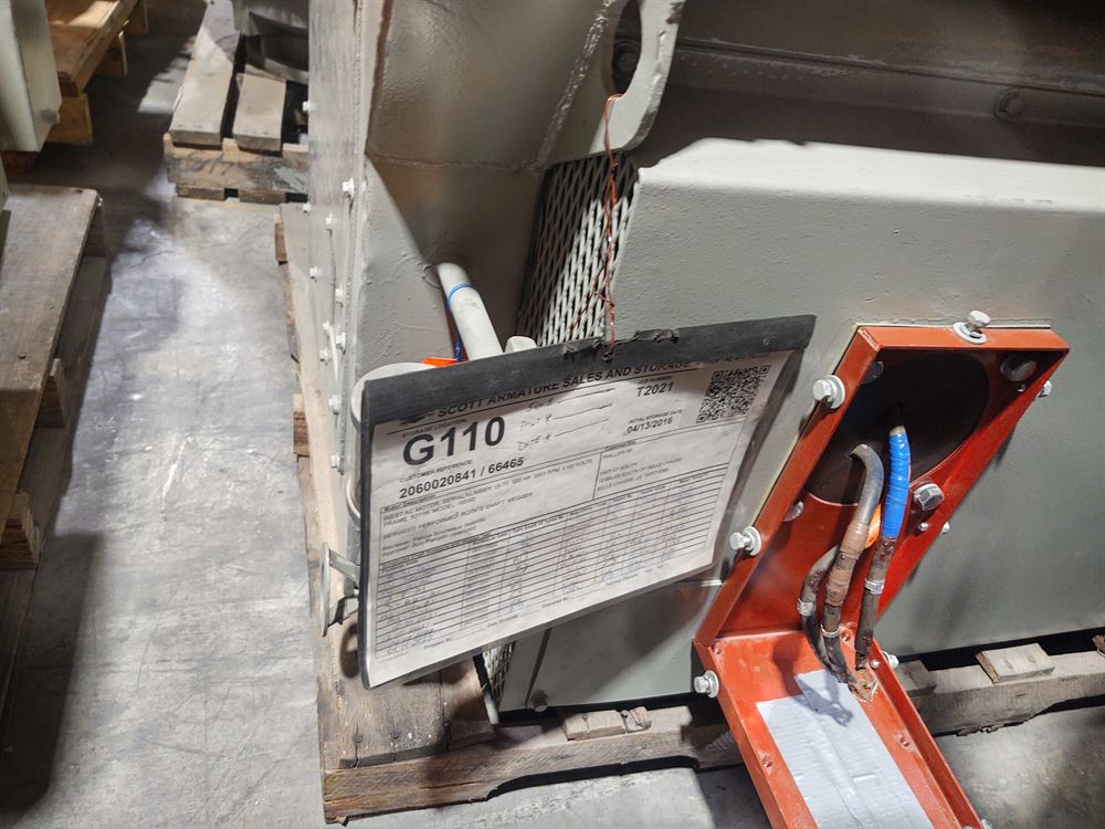 500HP, 3553 RPM, 4160V, West, 5011H, HSW2 Electric Motor