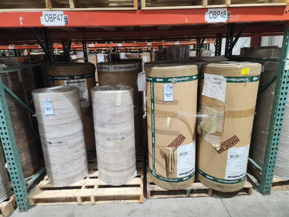 Wood Color Decor Paper Rolls - Unfinished Assorted Stock