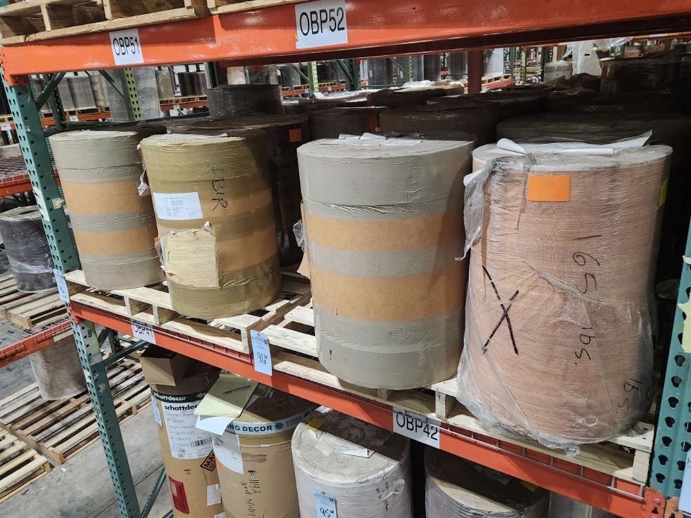 Wood Color Decor Paper Rolls - Unfinished Assorted Stock