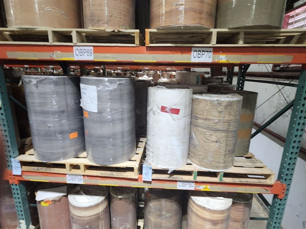 Wood Color Decor Paper Rolls - Unfinished Assorted Stock