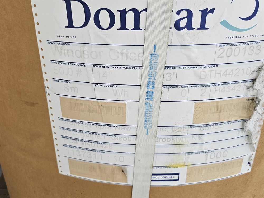 Printig Paper Rolls - 11" / 14" / 17"