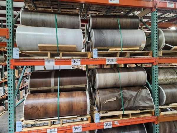Wood Color Decor VINYL Rolls - Finished Assorted Stock