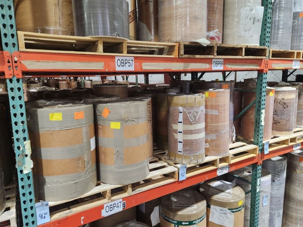 Wood Color Decor Paper Rolls - Unfinished Assorted Stock