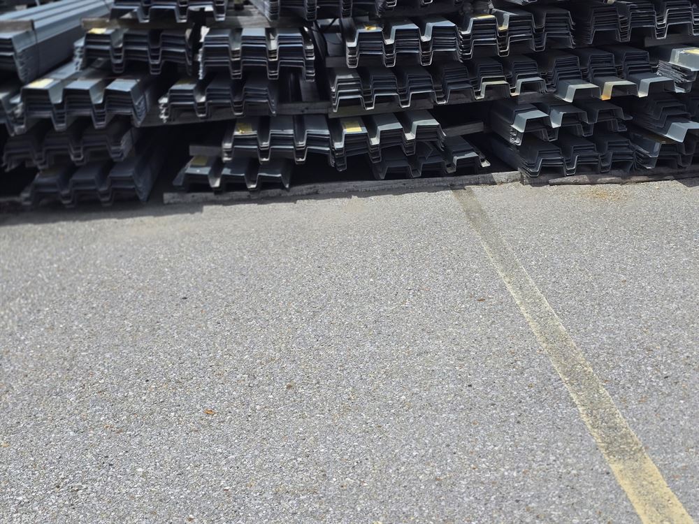 3in N Deck Galvanized Roofing Sheet, 20 GA, - 200 Tons
