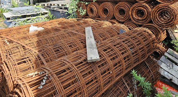 Lot of Epoxy Coated Welded Mesh Sheets and Plain Welded Mesh Rolls 