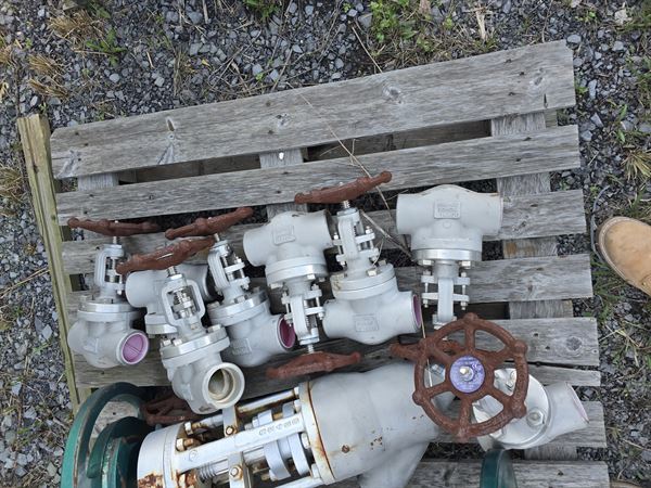 Approx 10000 lbs of CS and SS Valves