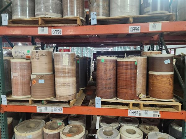 Wood Color Decor Paper Rolls - Finished Assorted Stock