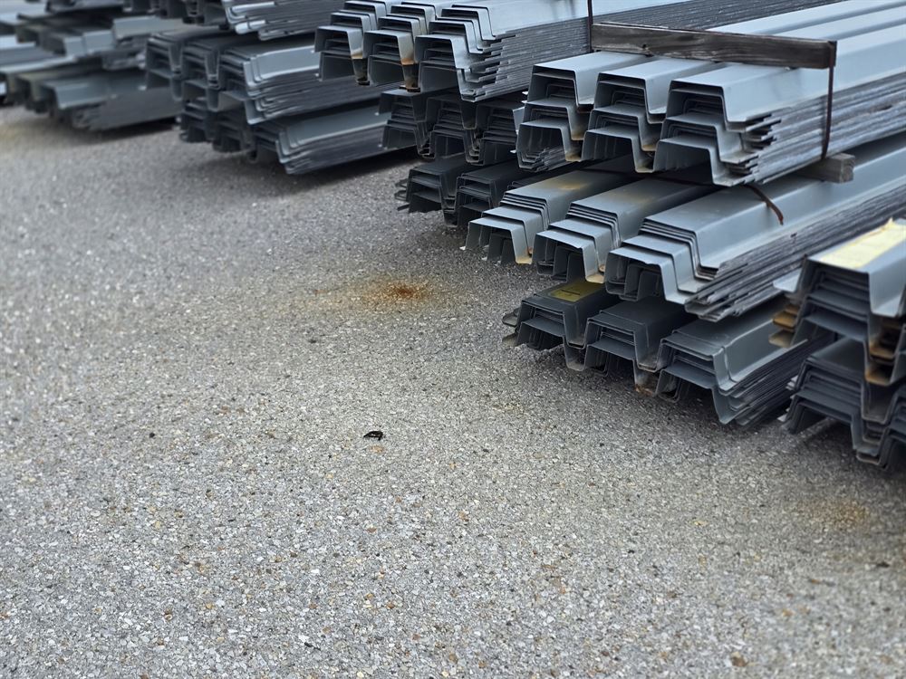 3in N Deck Galvanized Roofing Sheet, 20 GA, - 200 Tons
