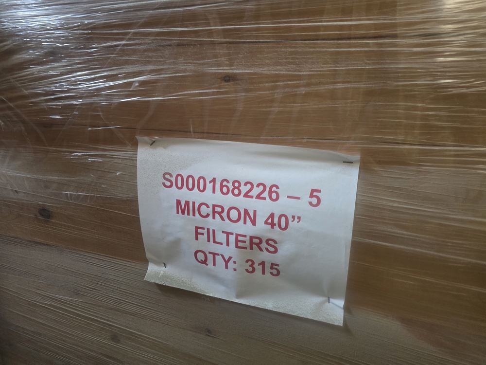 Depth Spun Polypropylene 5µm 40" 222/Fin/Silicone O-rings.
