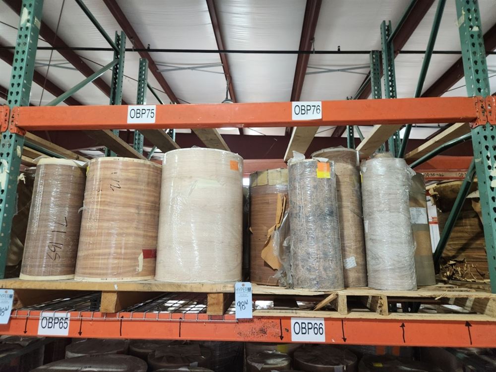 Wood Color Decor Paper Rolls - Unfinished Assorted Stock