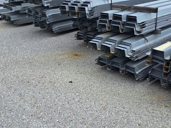 3in N Deck Galvanized Roofing Sheet, 20 GA, - 200 Tons
