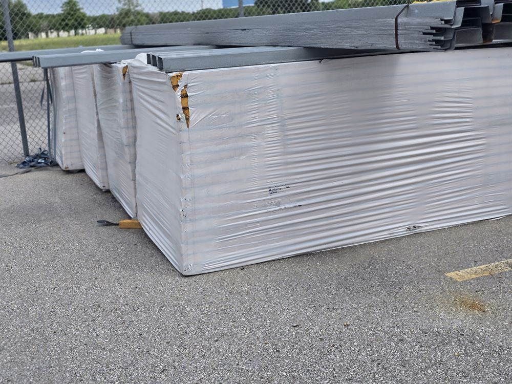 Insulation 2.6"x 4ft x 8ft - Flat PolyISO with GRP Facers  - Aged