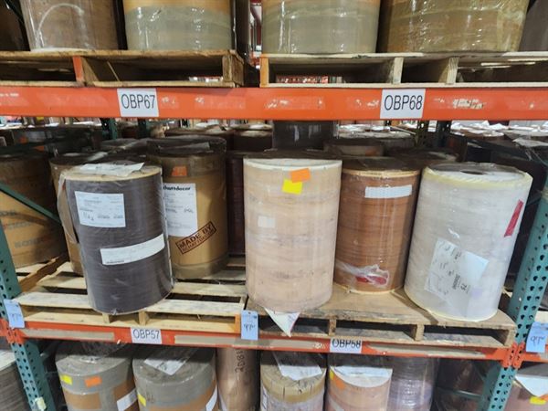 Wood Color Decor Paper Rolls - Unfinished Assorted Stock