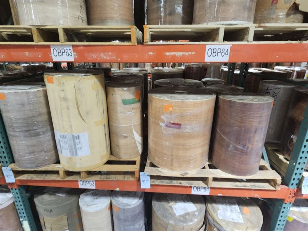 Wood Color Decor Paper Rolls - Unfinished Assorted Stock