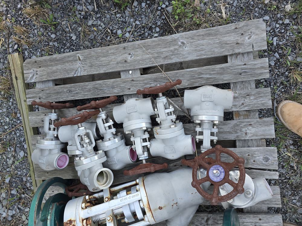 Approx 10000 lbs of CS and SS Valves