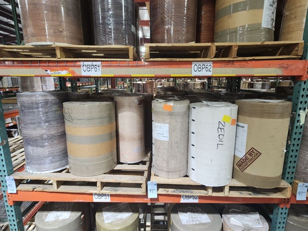 Wood Color Decor Paper Rolls - Unfinished Assorted Stock