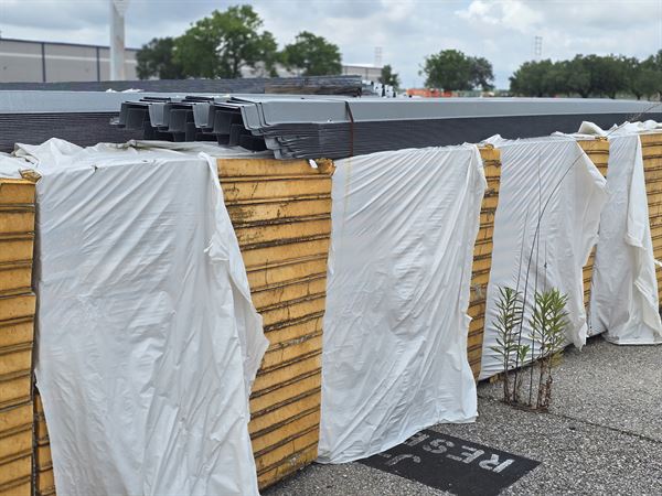 Insulation 2.6"x 4ft x 8ft - Flat PolyISO with GRP Facers  - Aged