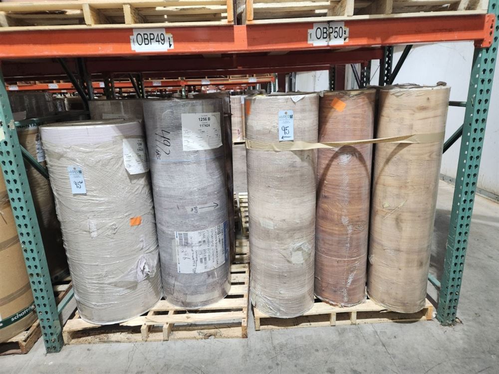 Wood Color Decor Paper Rolls - Unfinished Assorted Stock