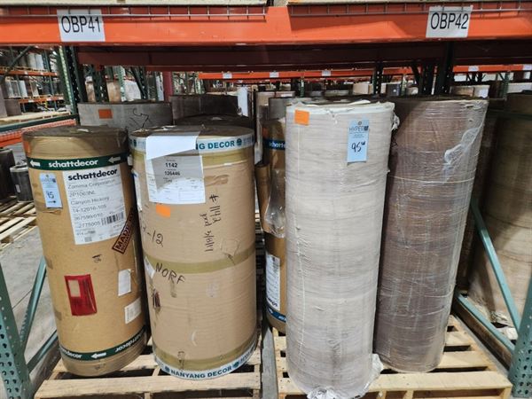 Wood Color Decor Paper Rolls - Unfinished Assorted Stock