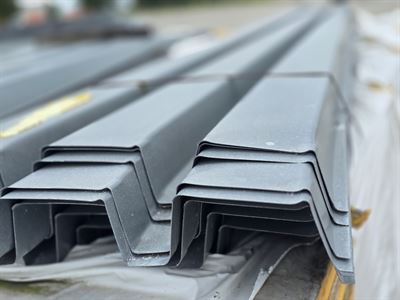 3in N Deck Galvanized Roofing Sheet, 20 GA, - 200 Tons