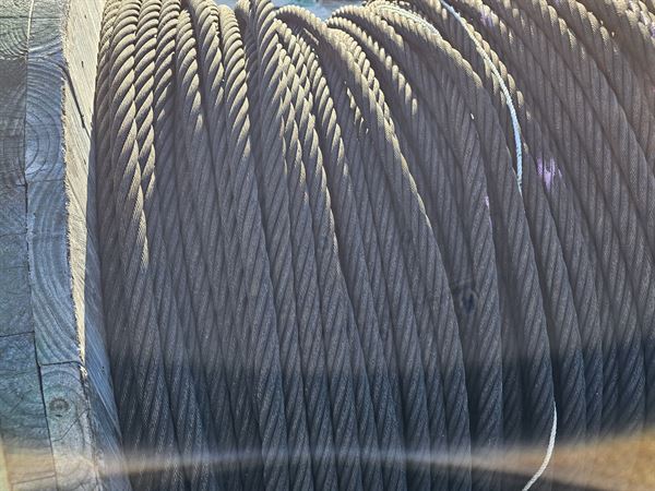 200 Tons of Steel Wire Rope - 5/8" to 1-1/2"  (New / Used)