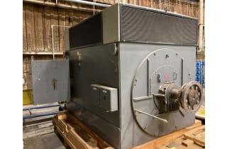 8000HP, 3580 RPM, 4160 Volts AC GE Induction Motor  CCW rotation