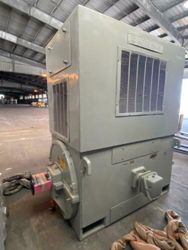 1375 HP Louis Allis AC Electric Motor, 3570rpm, 7310DS Frame, Refurbished