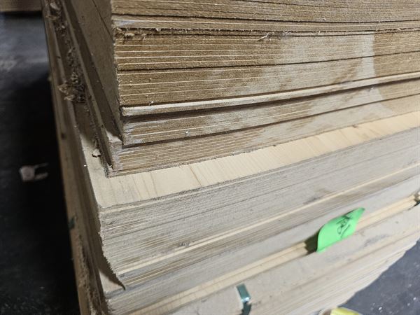 Plywood 3mm x 97" Long and 29" / 49" wide - Approx 5 Truckloads