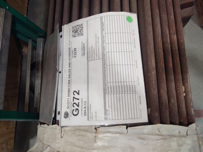 Heat Exchanger, 294in x 23in, Approx 4200LBS